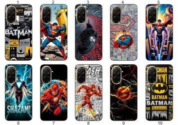 Силіконовий чохол DC Comics для Xiaomi Redmi A5 супергеройська естетика &mdash; чохол з принтом для смартфона