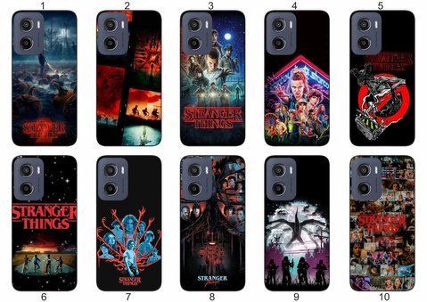 Силіконовий чохол Дуже дивні справи Stranger Things для Motorola Moto G05 фантастичний дизайн і надійний захист &mdash; чохол з принтом для смартфона