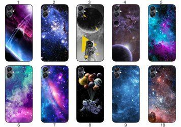 Силіконовий чохол Космос для Samsung A07 Galaxy A075F чарівна естетика галактики &mdash; чохол з принтом для смартфона