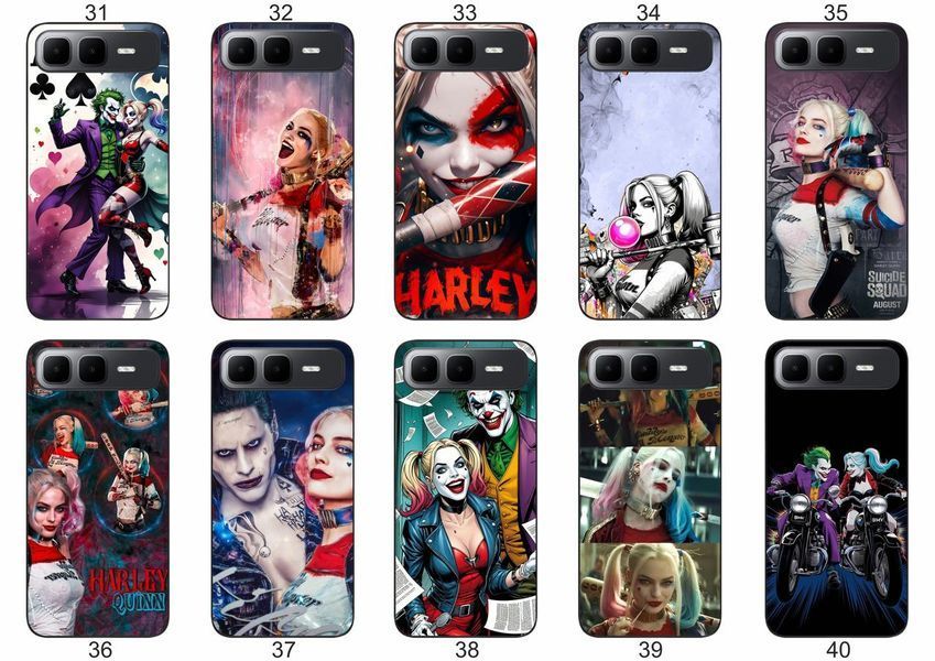 Силіконовий чохол Joker Джокер Harley Quinn Харлі Квін для Infinix Smart 10 Plus (X6725B) харизма та захист &mdash; чохол з принтом для смартфона