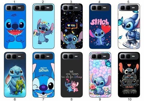 Силіконовий чохол Stitch Стіч для Infinix Smart 10 Plus (X6725B) пустотливий принт і захист &mdash; чохол з принтом для смартфона