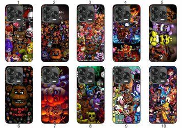 Силіконовий чохол Freddy FNAF Фредді Фазбер для ZTE Blade V70 Design 4G атмосферний принт і захист &mdash; чохол з принтом для смартфона