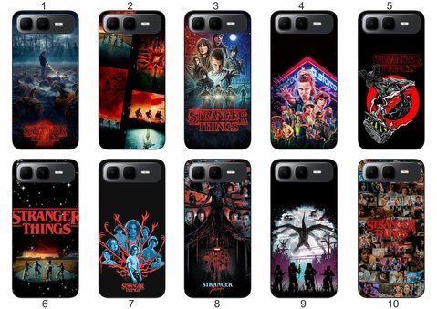 Силіконовий чохол Дуже дивні справи Stranger Things для Infinix Smart 10 Plus (X6725B) фантастичний дизайн і надійний захист &mdash; чохол з принтом для смартфона