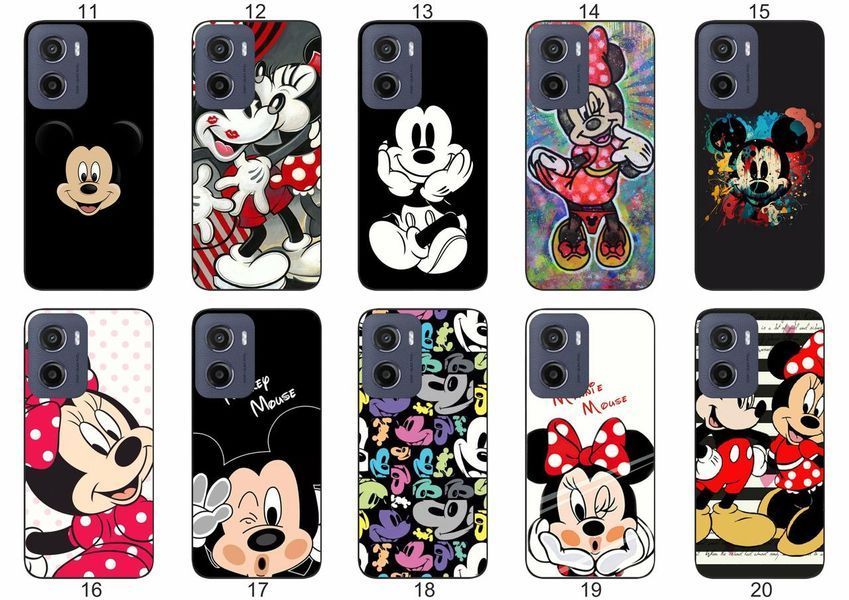 Силіконовий чохол Мікі Маус Mickey Mouse для Motorola Moto G05 діснеївська естетика &mdash; чохол з принтом для смартфона