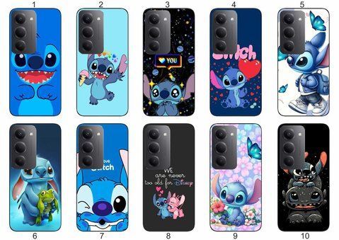 Силіконовий чохол Stitch Стіч для Xiaomi Redmi 15 пустотливий принт і захист &mdash; чохол з принтом для смартфона