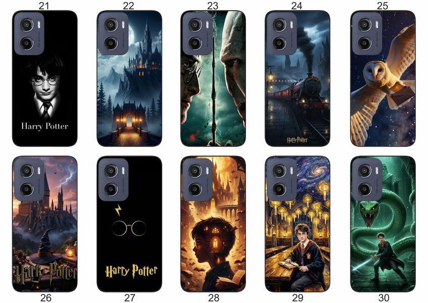 Силіконовий чохол Гаррі Поттер Harry Potter для Motorola Moto G05 магія Гоґвортсу та культовий дизайн &mdash; чохол з принтом для смартфона