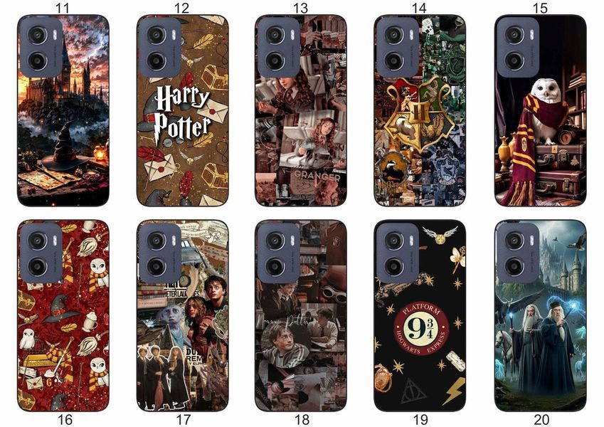Силіконовий чохол Гаррі Поттер Harry Potter для Motorola Moto G05 магія Гоґвортсу та культовий дизайн &mdash; чохол з принтом для смартфона