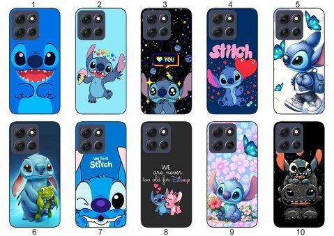 Силіконовий чохол Stitch Стіч для Motorola G86 5G пустотливий принт і захист &mdash; чохол з принтом для смартфона