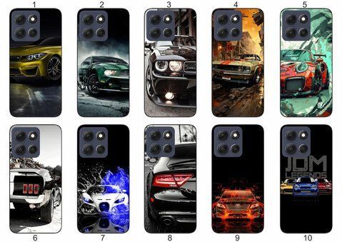 Силіконовий чохол Авто Машина для Motorola G86 5G лаконічно та динамічно &mdash; чохол з принтом для смартфона